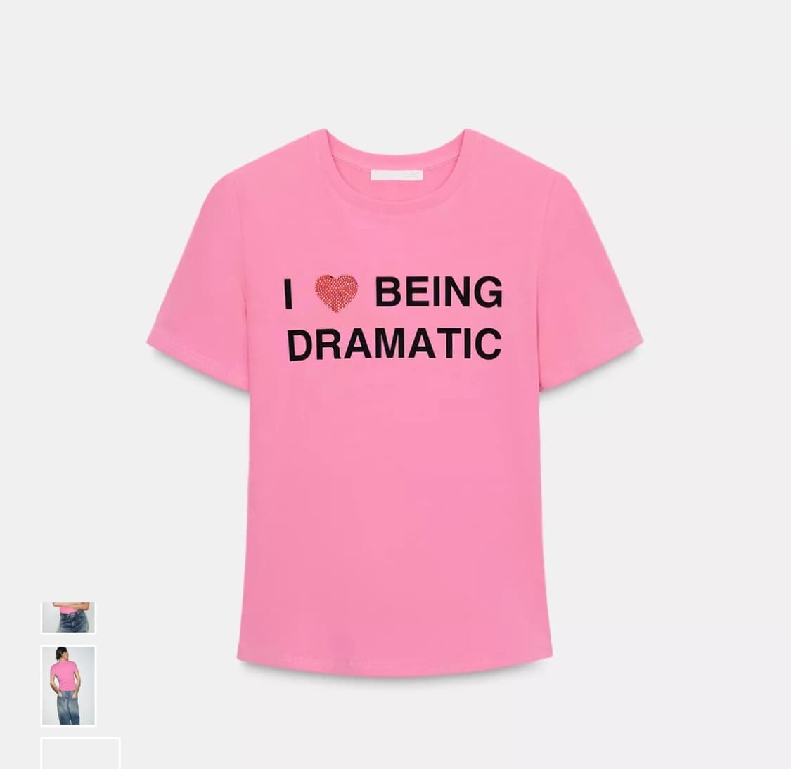 자라 핑크 반팔 상품이미지1