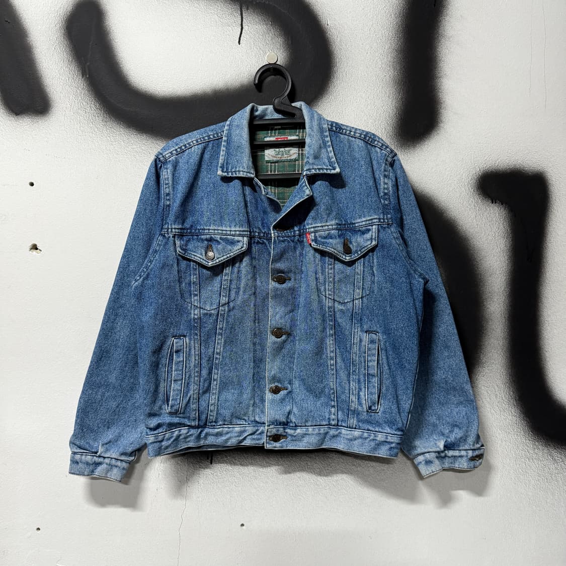 90s 리바이스 USA 오리지널 데님 트러커 자켓 상품이미지1