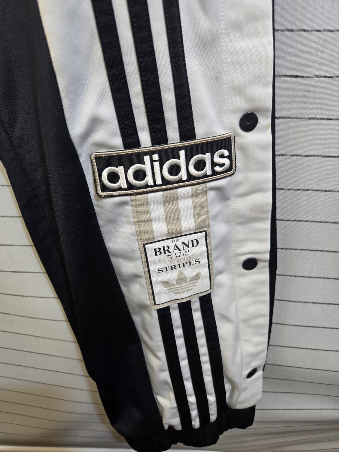 아디다스 아디 브레이크 블랙/화이트 트랙 세트 상품이미지3