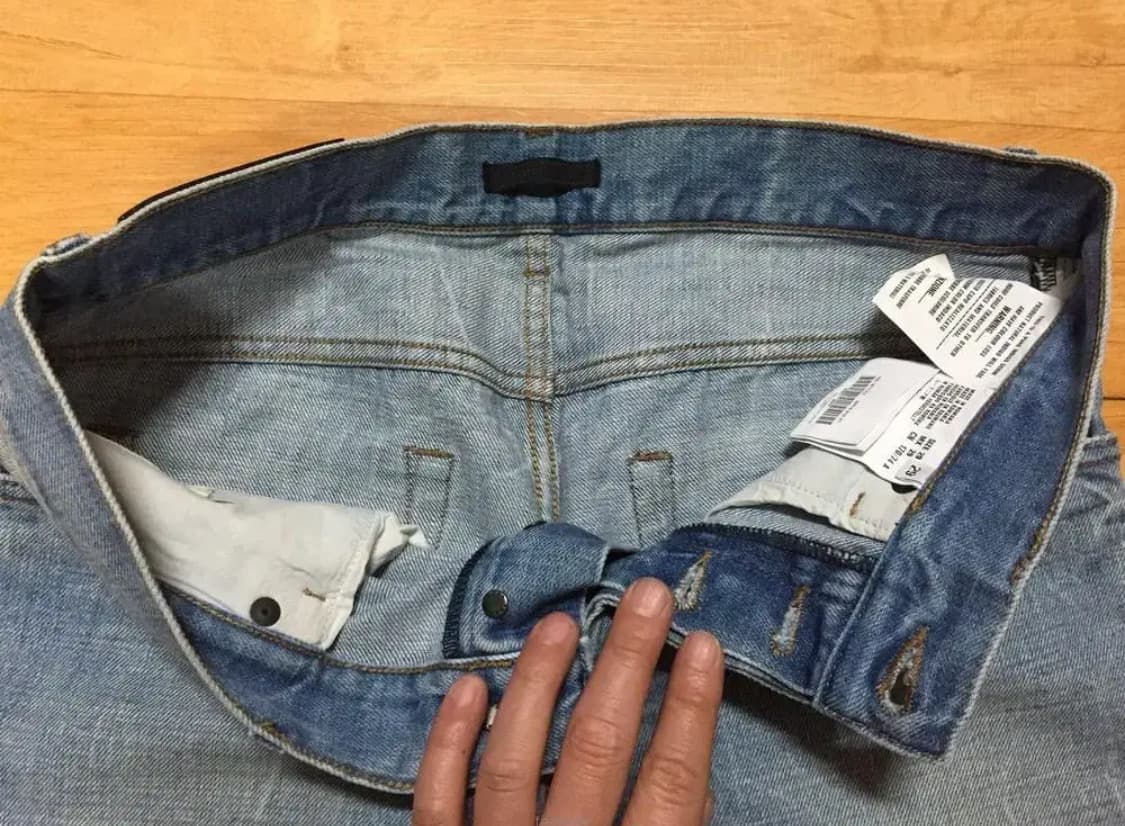 PRADA 프라다 타이트 핏 데님팬츠(코튼)29 사이즈 상품이미지3