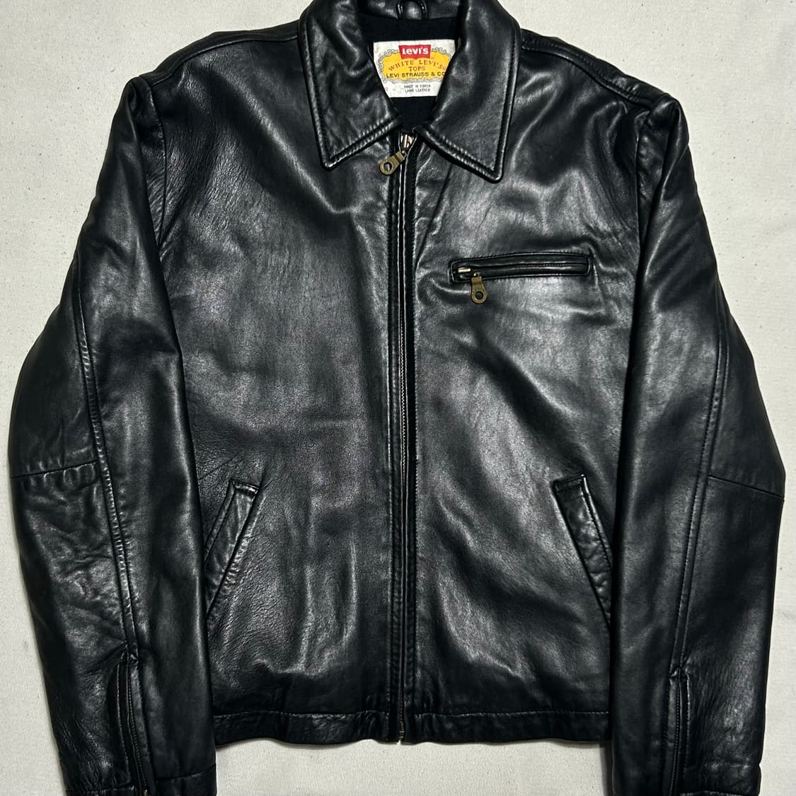 🫶🏻 90‘s 리바이스 빈티지 쉽스킨 레더자켓 🫶🏻 상품이미지1