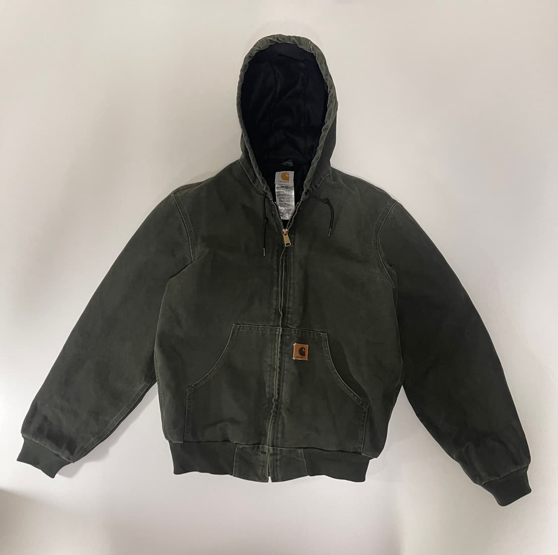 칼하트 액티브 후드 자켓 모스 그린 S (2005) 상품이미지1
