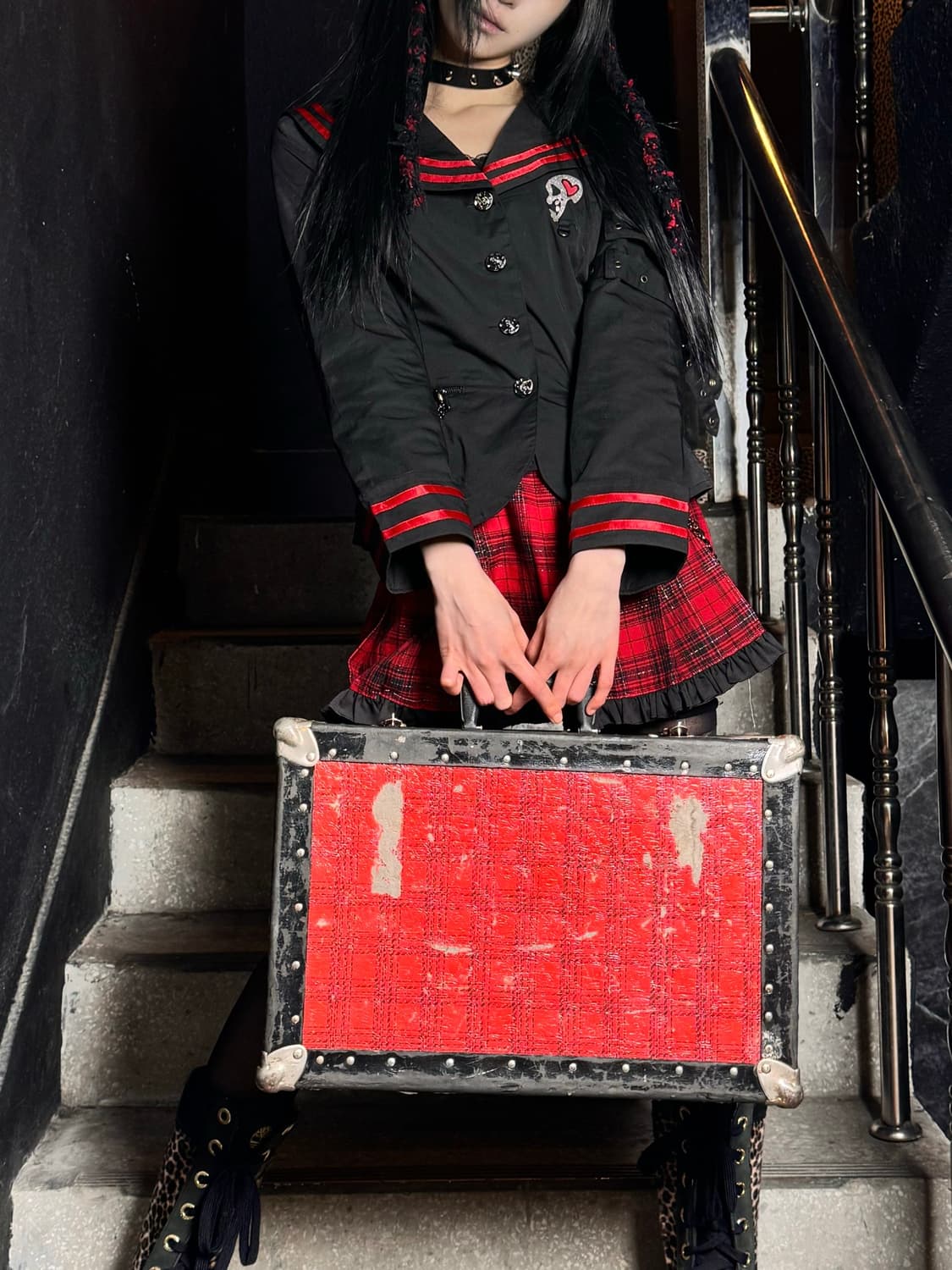 BODY LINE BLOOD STORM 펑크 셋업 상품이미지8