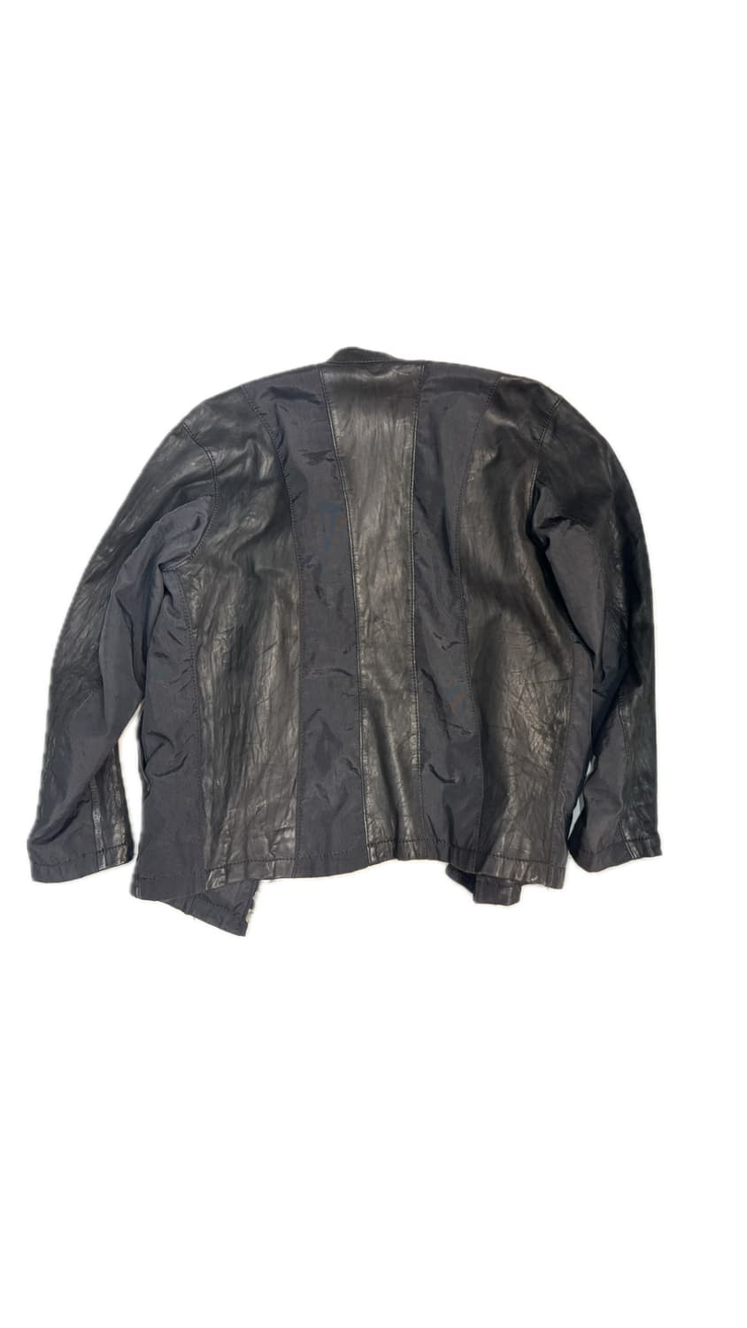 이세이미야케 맨 주름가공 말가죽 자켓 상품이미지2