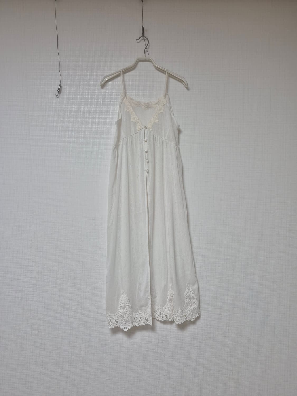 Rosebud 레이스슬립원피스 모리걸 오프화이트 상품이미지1