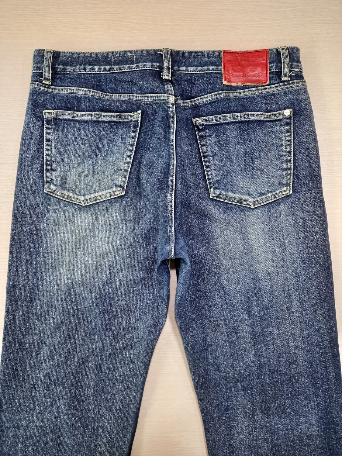 33 Mod9 Kor Mod4 워싱 스판 슬림일자진 33-433 상품이미지4