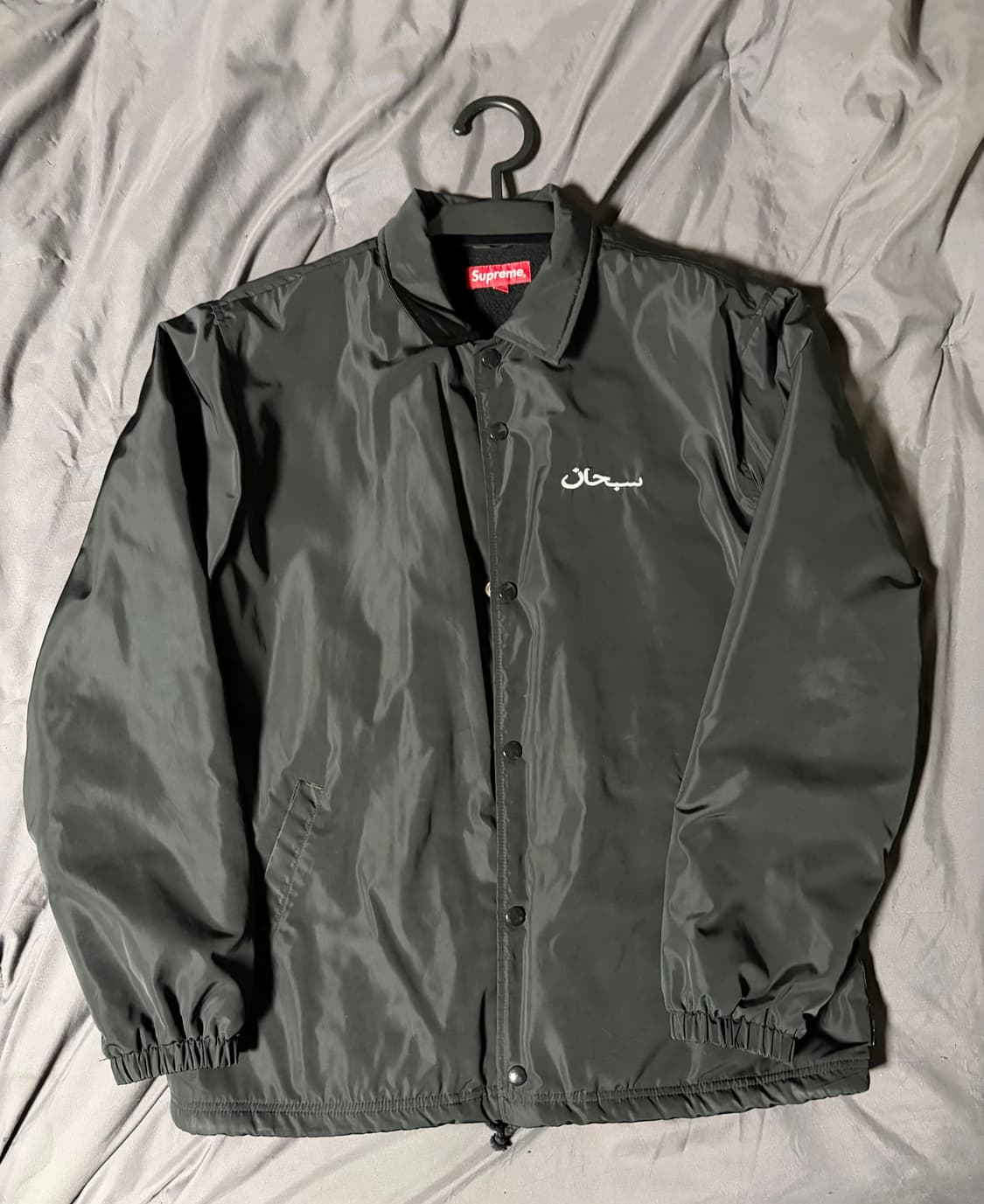 슈프림 코치자켓 블랙 M 상품이미지1