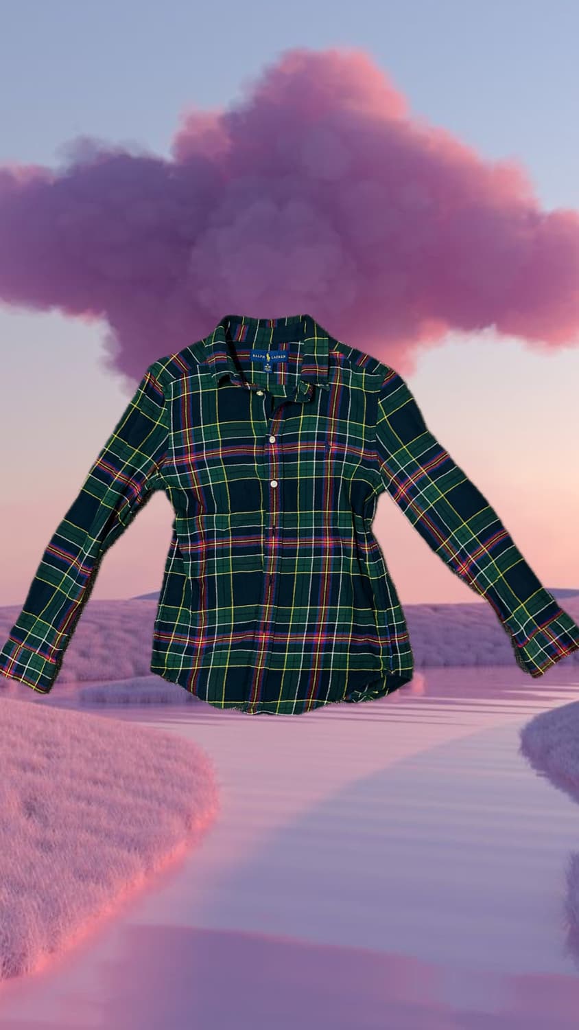 폴로 랄프로렌 포니 체크 셔츠 상품이미지2