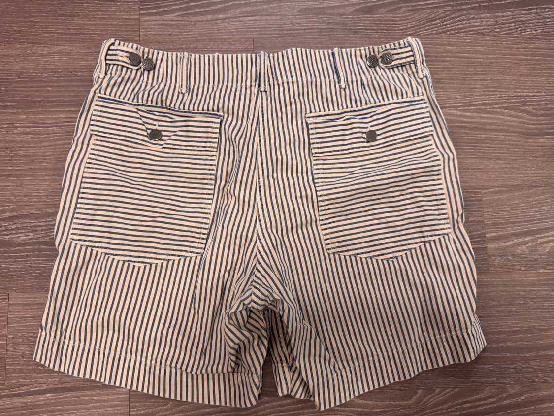 rrl 스트라이프 퍼티그 쇼츠 팝니다.34 사이즈 상품이미지2