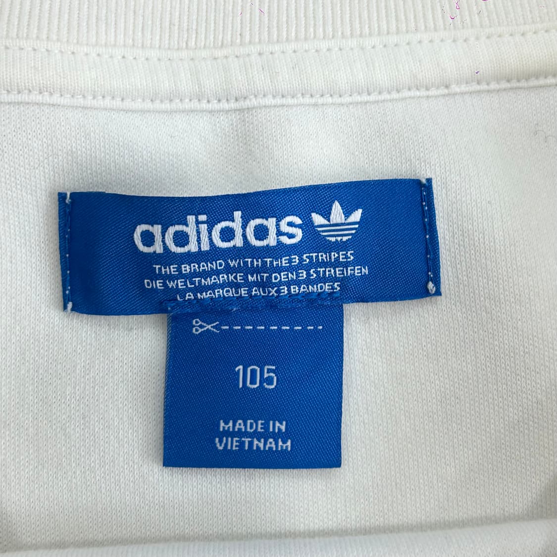 Adidas 아디다스 파이어로고 트랙 아이보리 맨투맨 상품이미지5