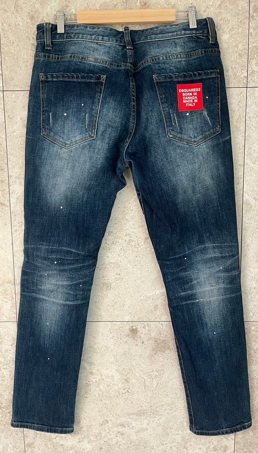 디스퀘어드2 데미지 워싱 청바지 50(34사이즈) 정품 상품이미지4