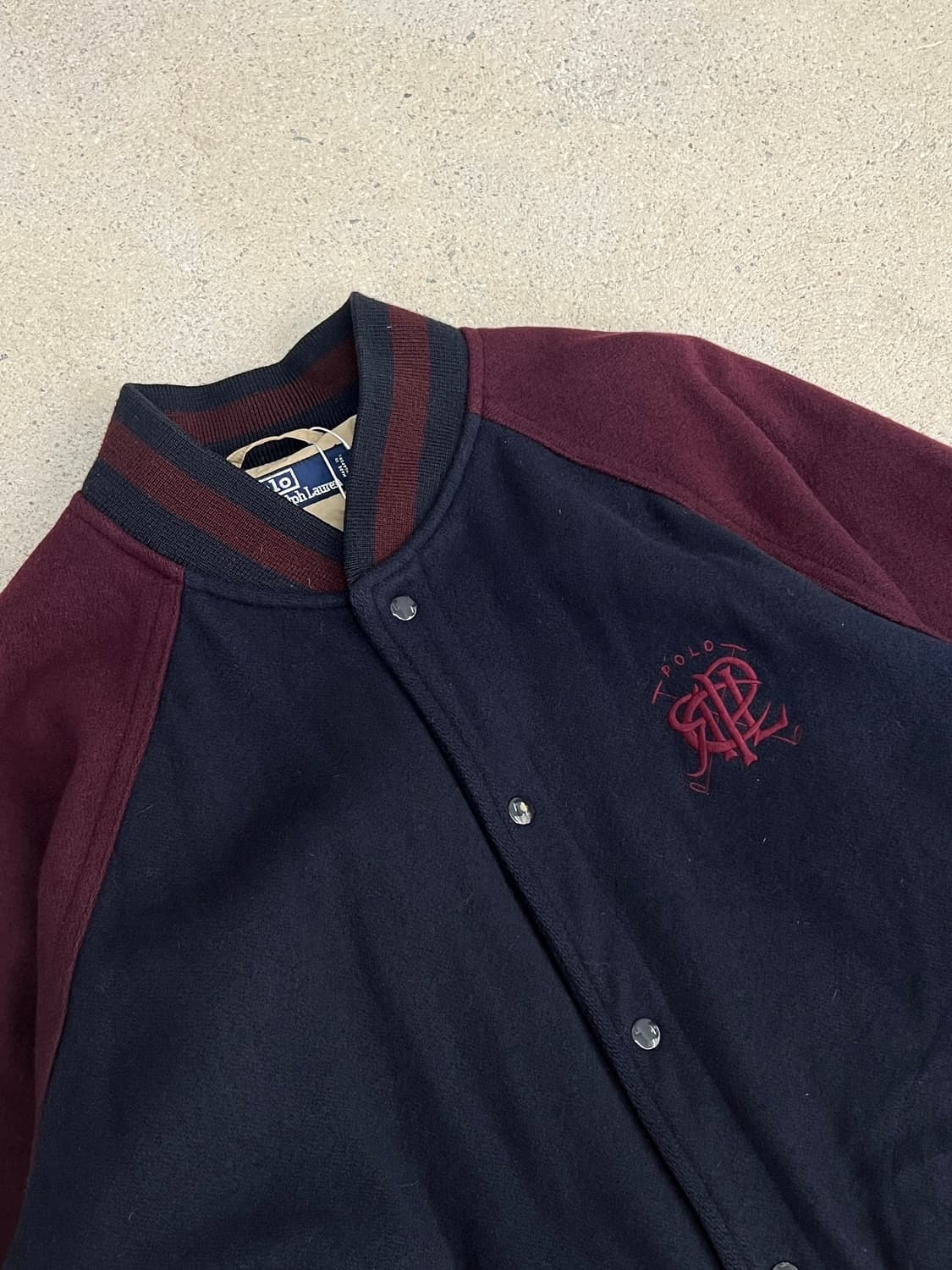 폴로 랄프로렌 90s 울 바시티 자켓 상품이미지3