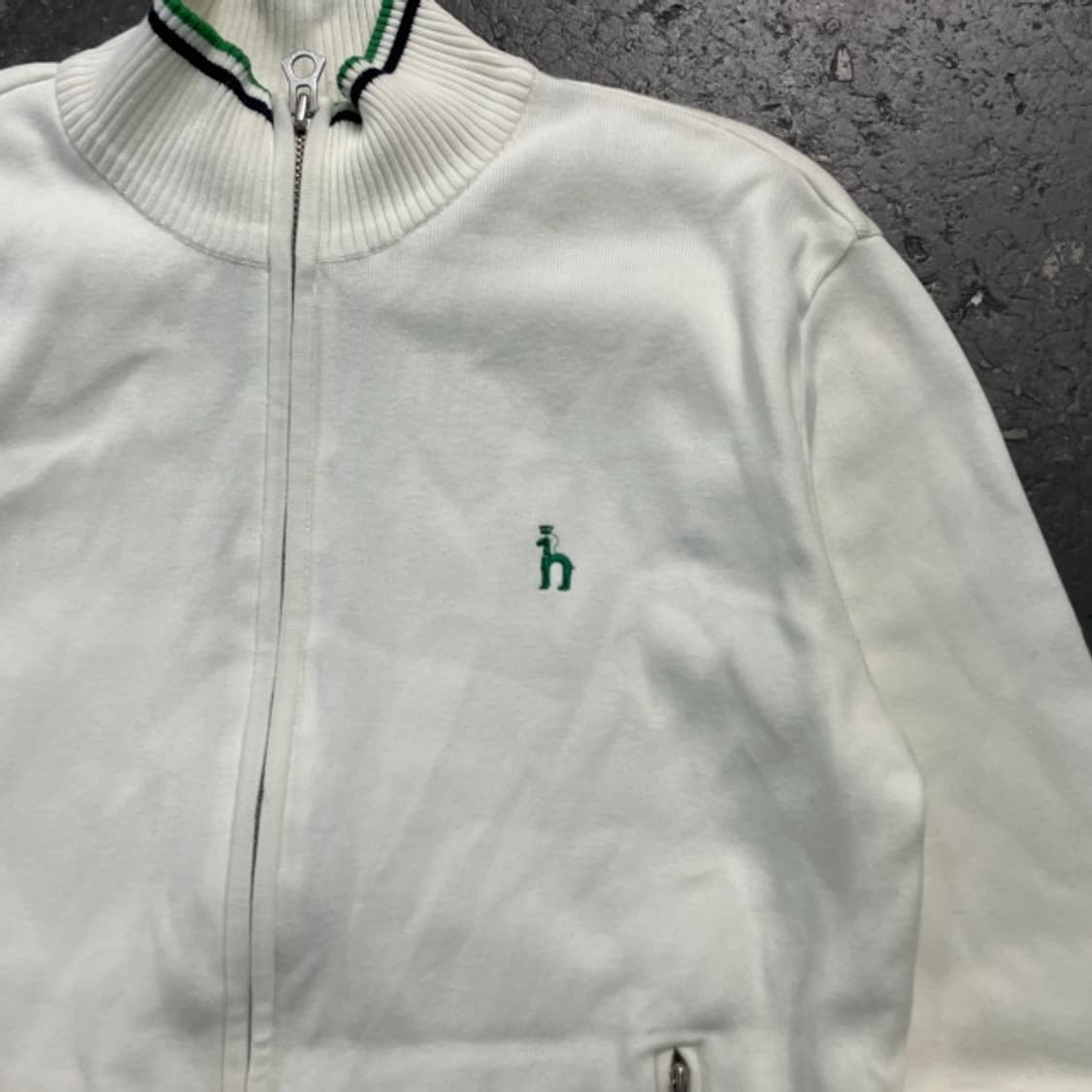 100 헤지스 니트집업 상품이미지2