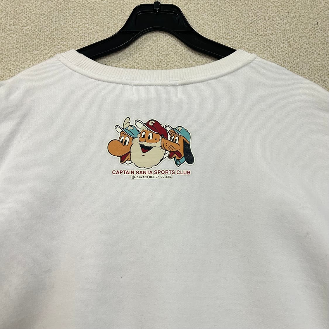 (L) 90s 캡틴산타 화이트 라운드 스웻 맨투맨 상품이미지7