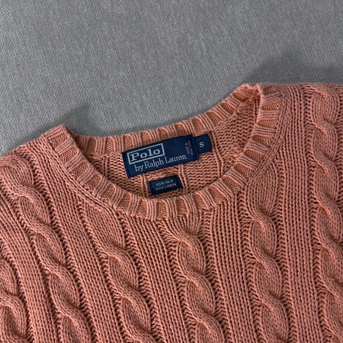 95 폴로랄프로렌 실크 꽈배기 니트 상품이미지2
