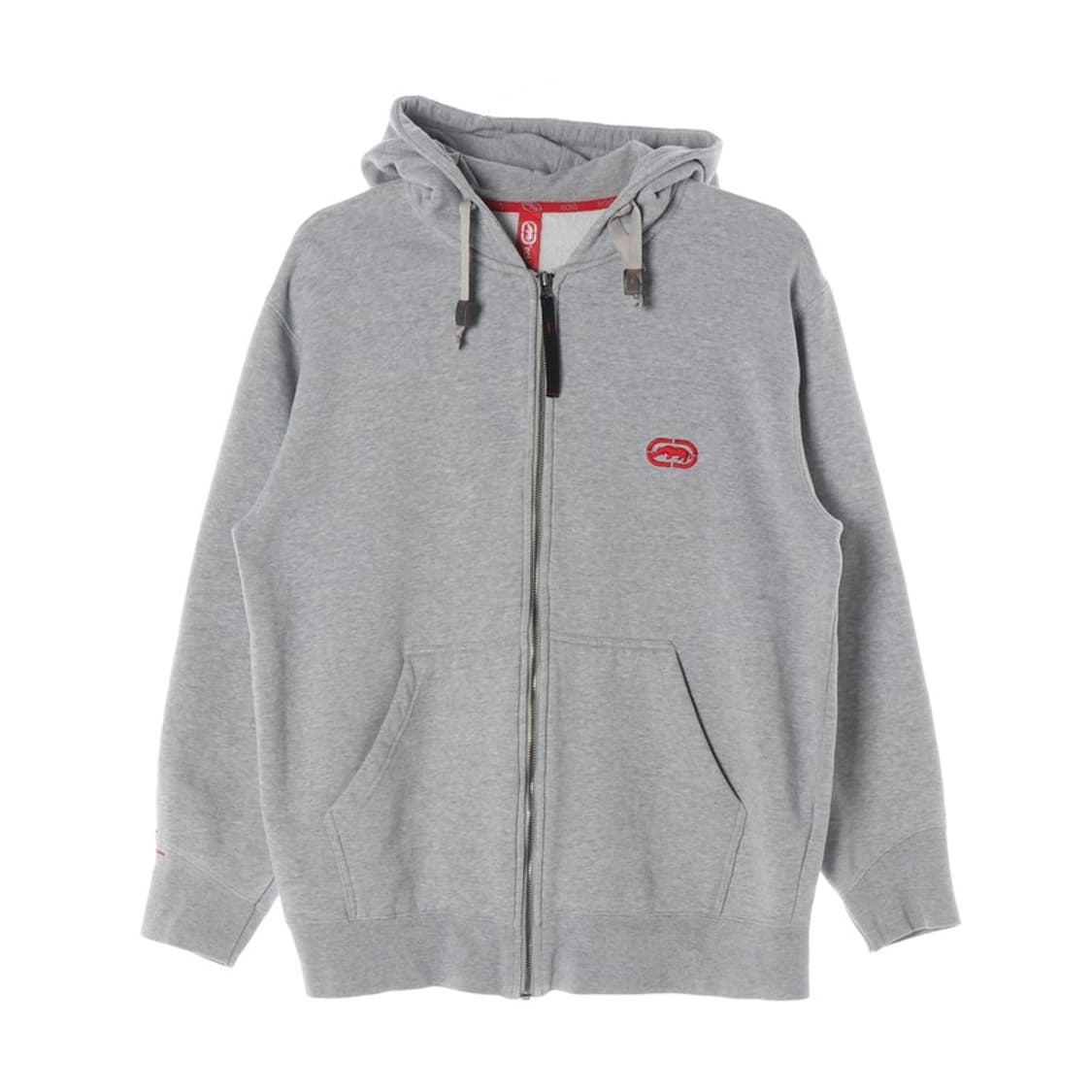 에코 언리미티드 빅로고 그레이 후드 집업 M 상품이미지1