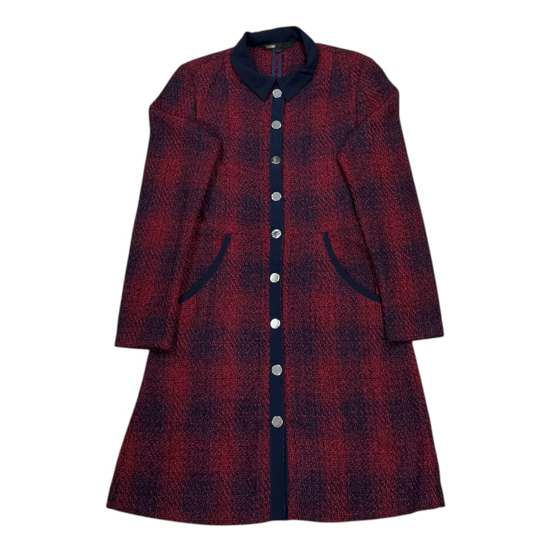 마쥬 긴팔 원피스 레드 2 상품이미지1