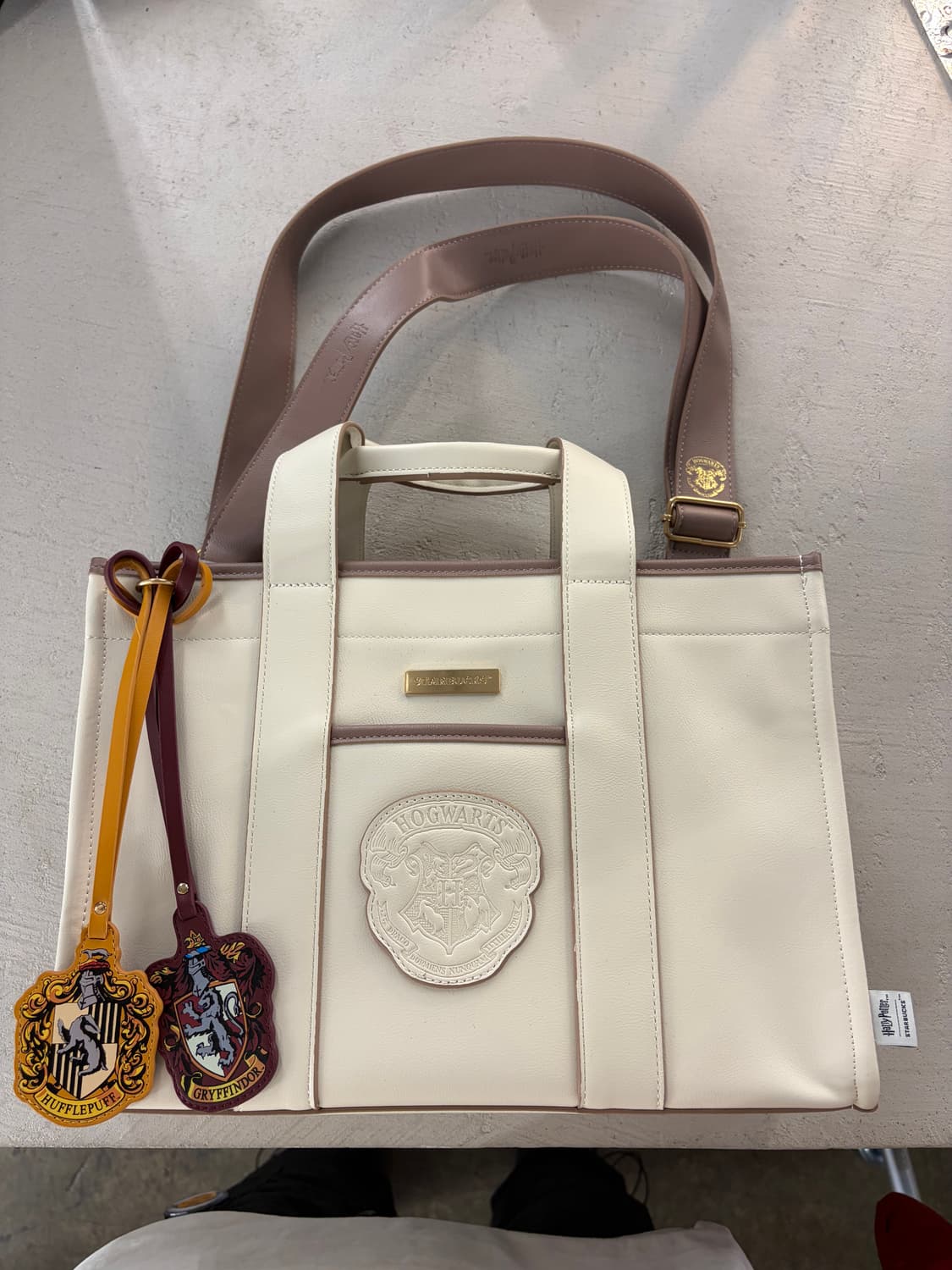 스타벅스 해리포터 토트백 아이보리 상품이미지2