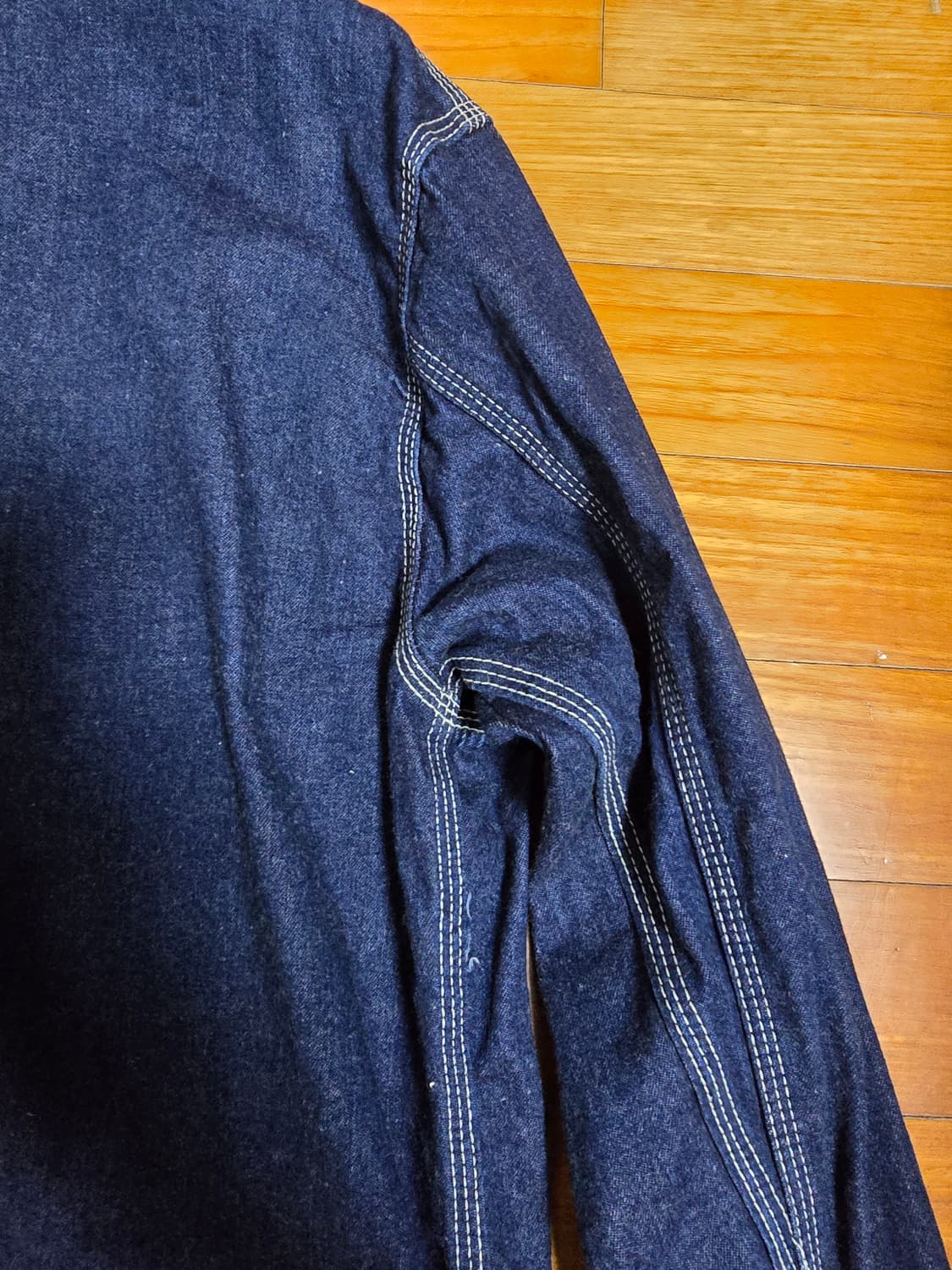 빅존 월드워커스 데님 초어 자켓 L(100) 40 상품이미지7