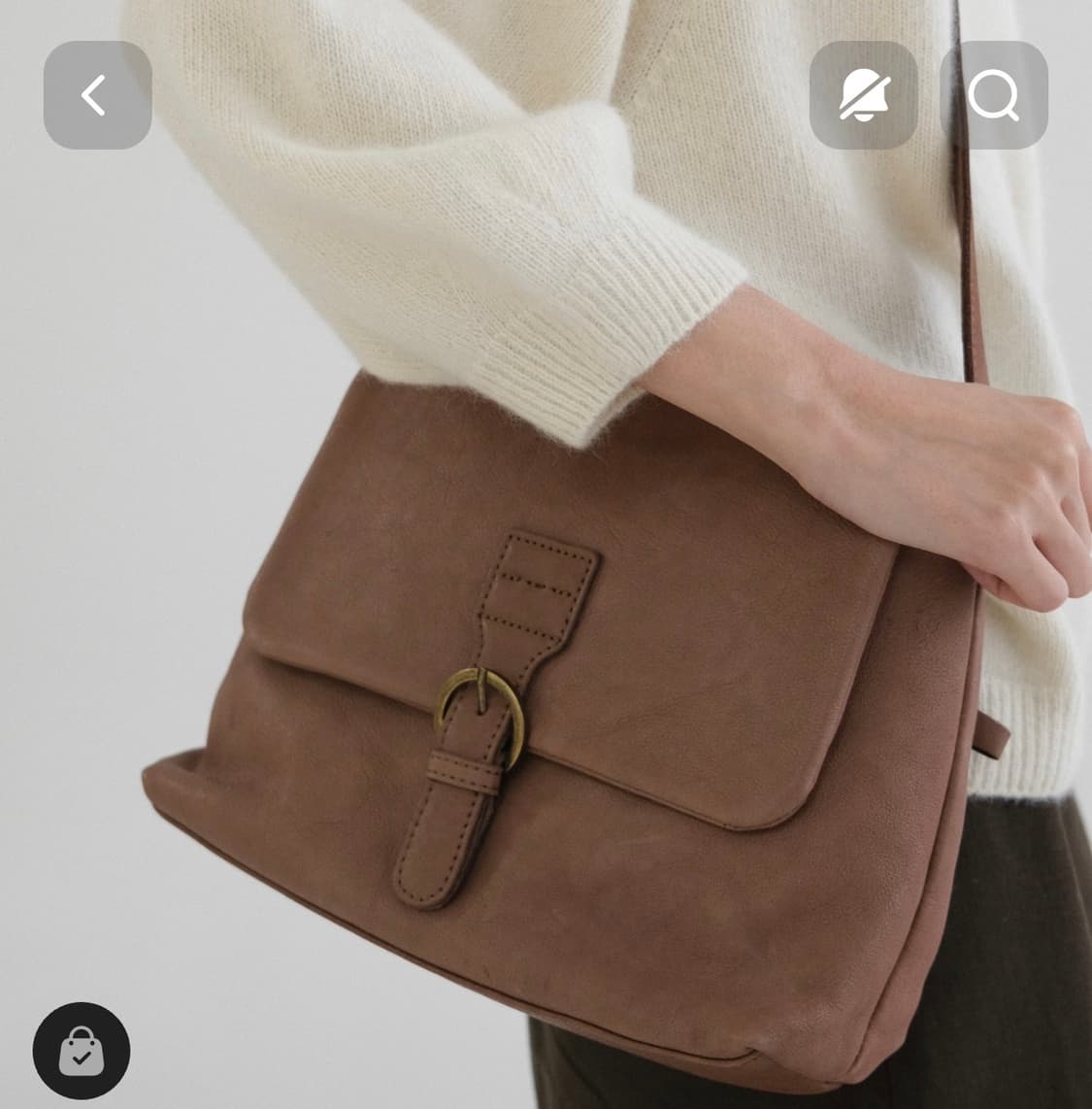 더버터크림 알마 백 Alma bag 상품이미지1