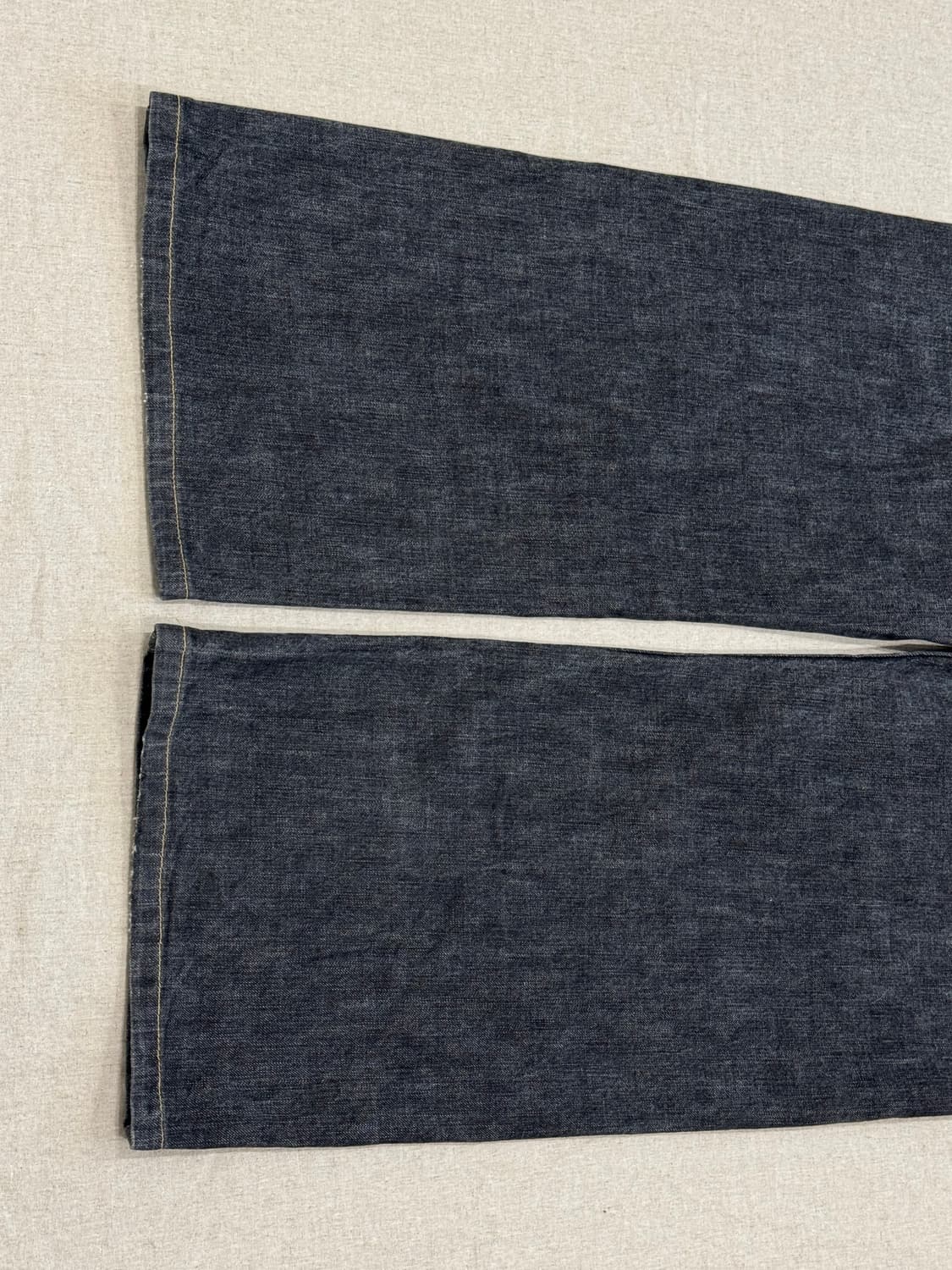 요지야마모토 비대칭 데님 팬츠 상품이미지5