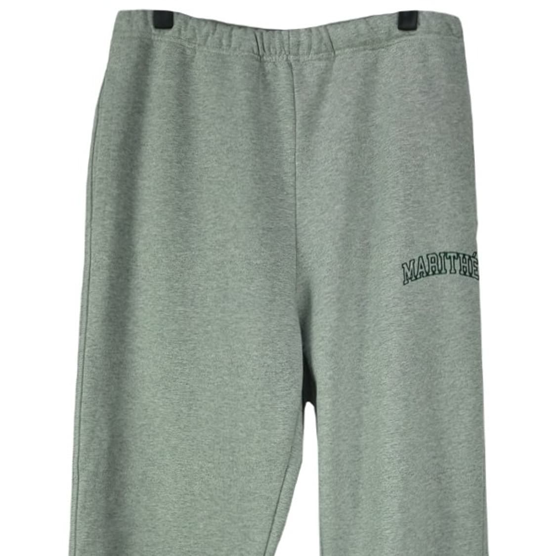 [마리떼프랑소와저버] 로고 자수 스웻 조거 팬츠 그레이 M19566 상품이미지4