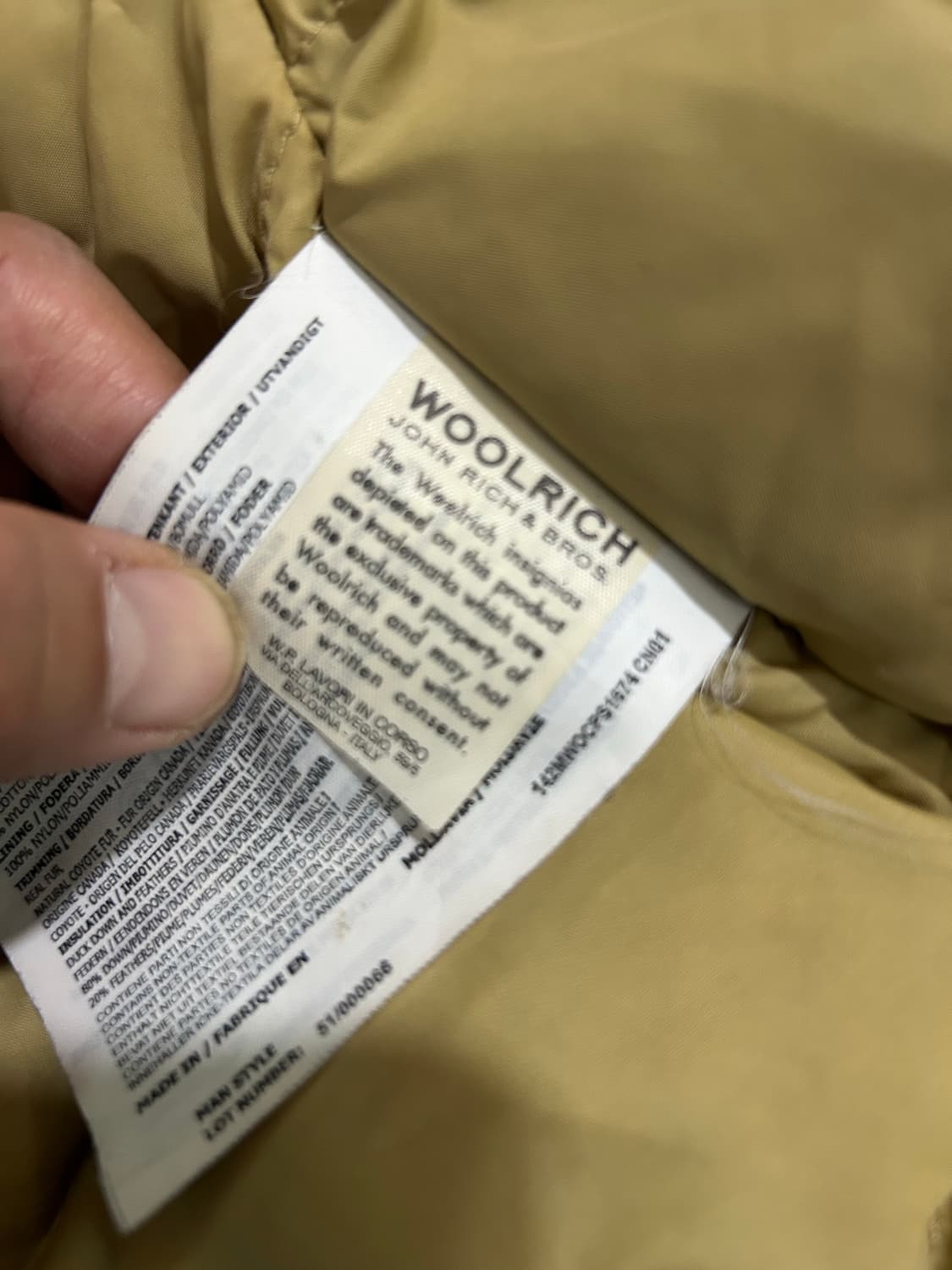 울리치 아크틱 파카 다운 패딩 상품이미지7