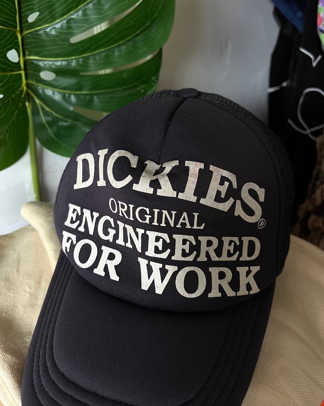 1980-90s Old DICKIES Enginnered Mesh Cap 상품이미지4