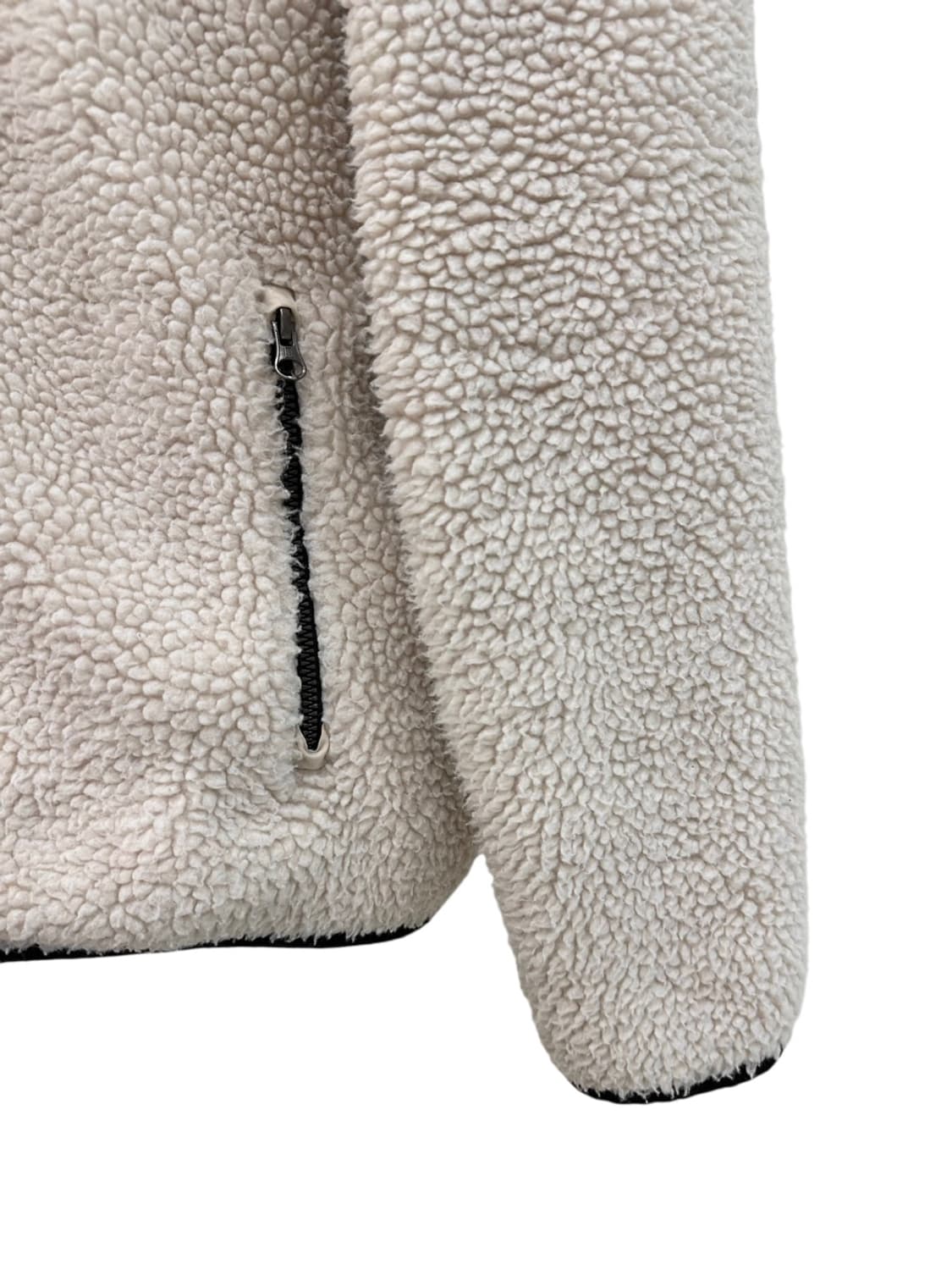 내셔널지오그래픽 뽀글이 후리스 플리스 아이보리 (2XL) 상품이미지6