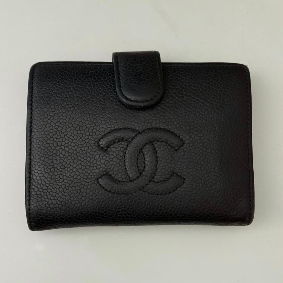 Chanel 샤넬 캐비어 반지갑 상품이미지1