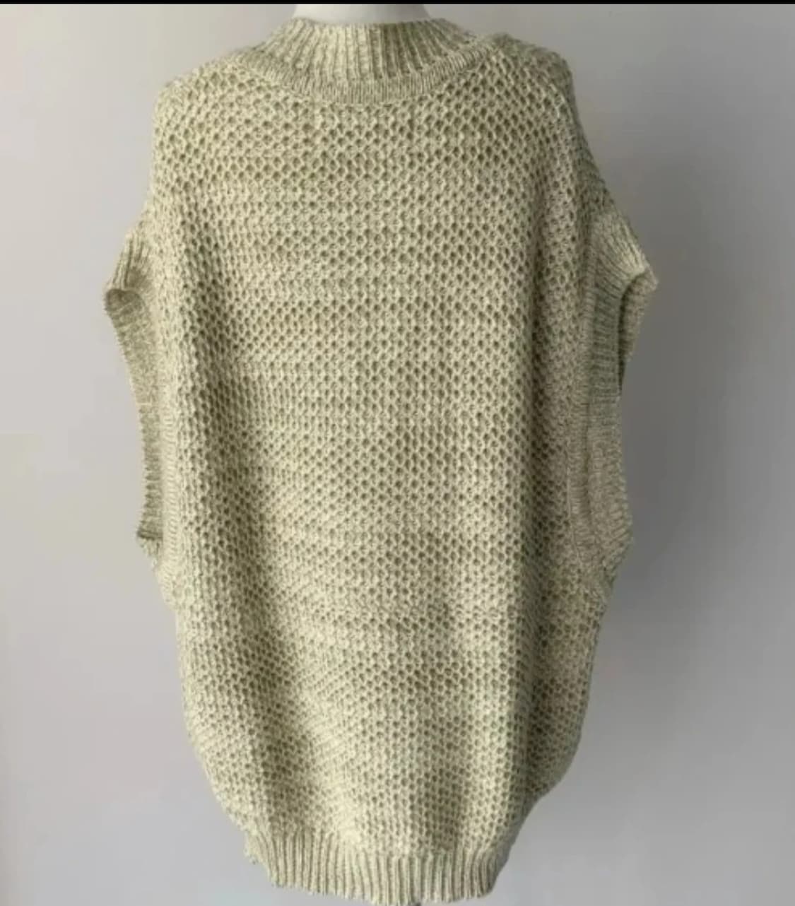 남녀공용 SATUR 니트 베스트 free 상품이미지3