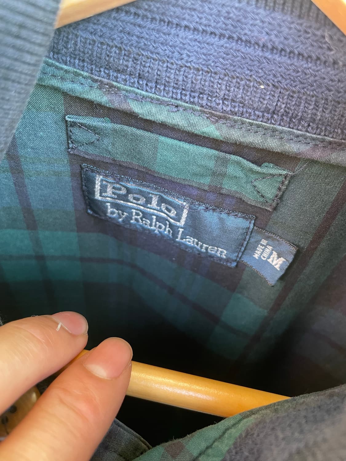 폴로랄프로렌 블랙워크 타탄체크 자켓 상품이미지9