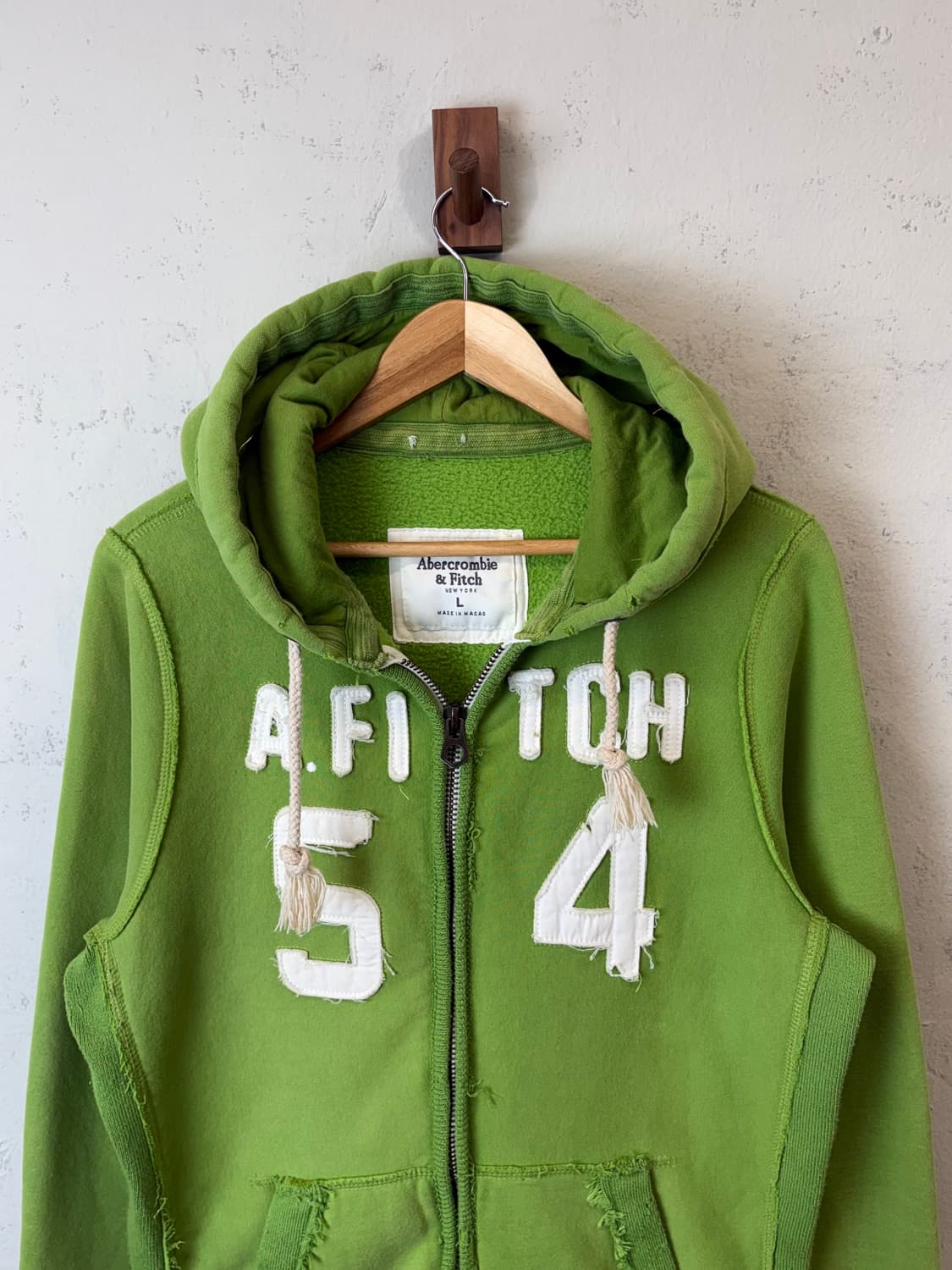 아베크롬비 빈티지 그런지 후드집업 상품이미지3