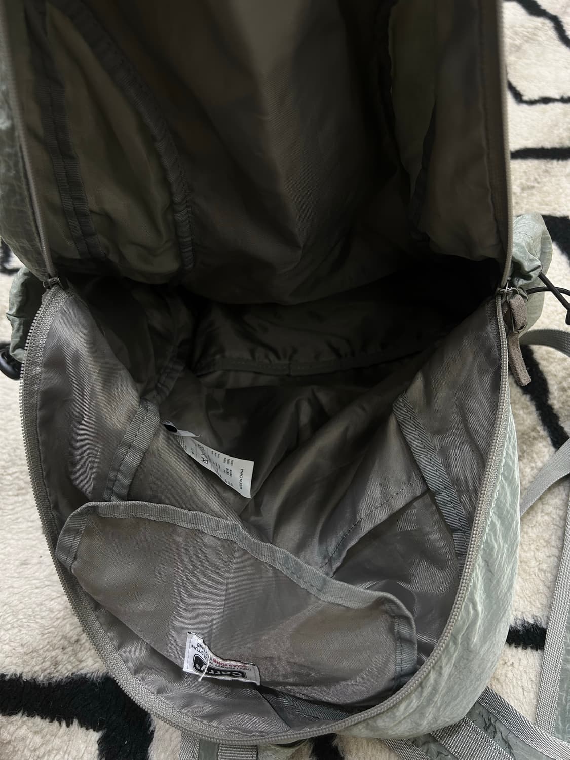 스컬프터 올드스쿨 나일론 백팩/세이지그린 상품이미지4