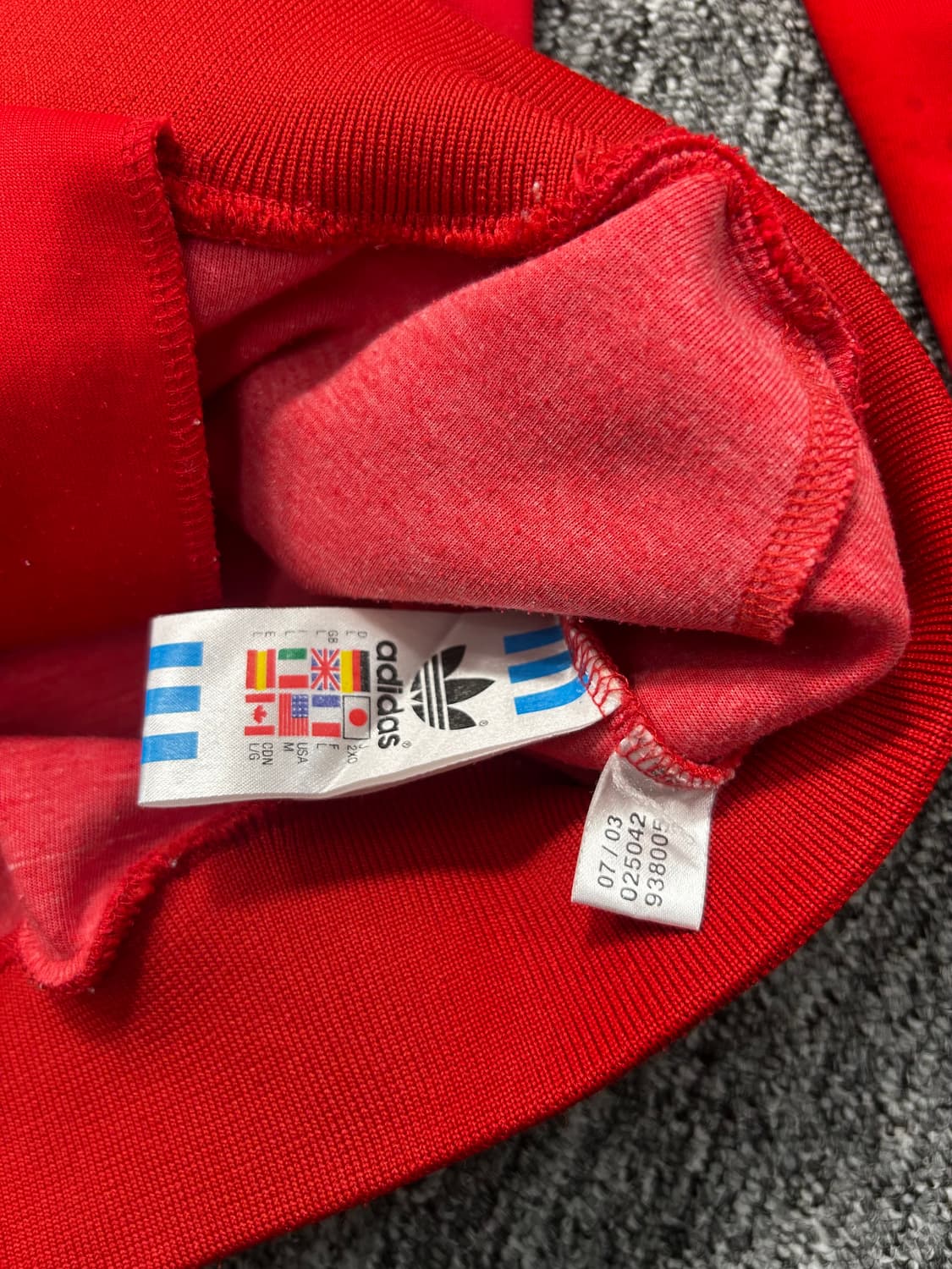 아디다스 03-04 페루 국대 트랙탑 져지 M 상품이미지8