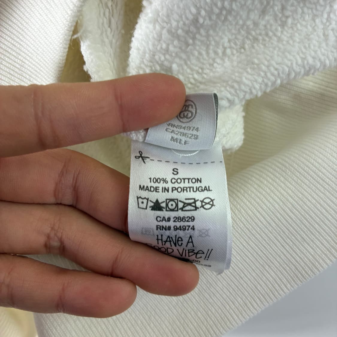 Stussy  스투시 베이직 코튼 백로고 후드티  상품이미지8