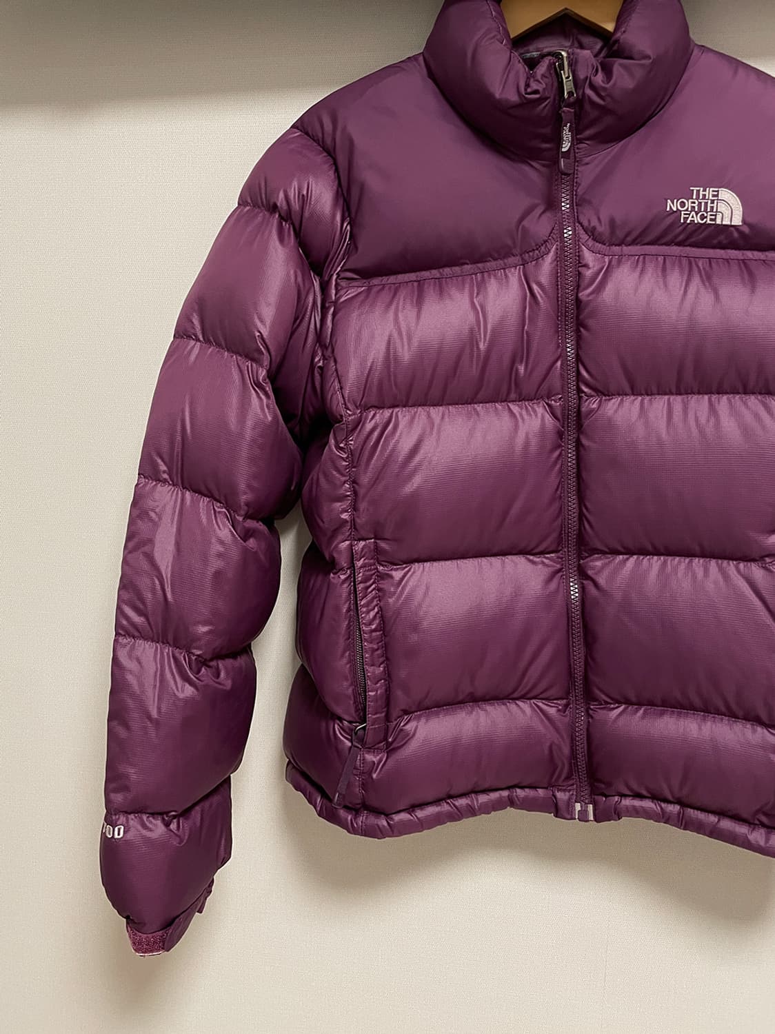 노스페이스 700눕시 여성 퍼플 패딩 상품이미지2