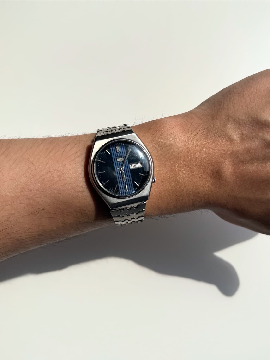 70s Seiko5 Automatic Vintage Metal Watch 상품이미지6