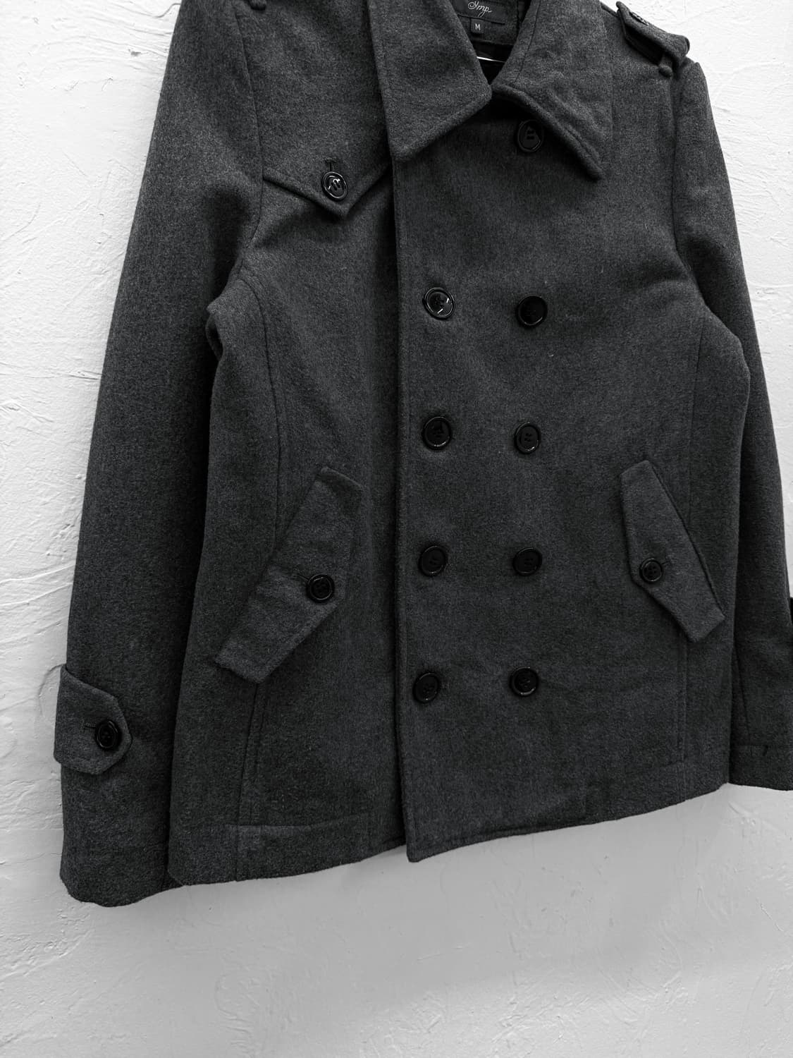 smp 더블 브레스트 울 자켓 상품이미지4