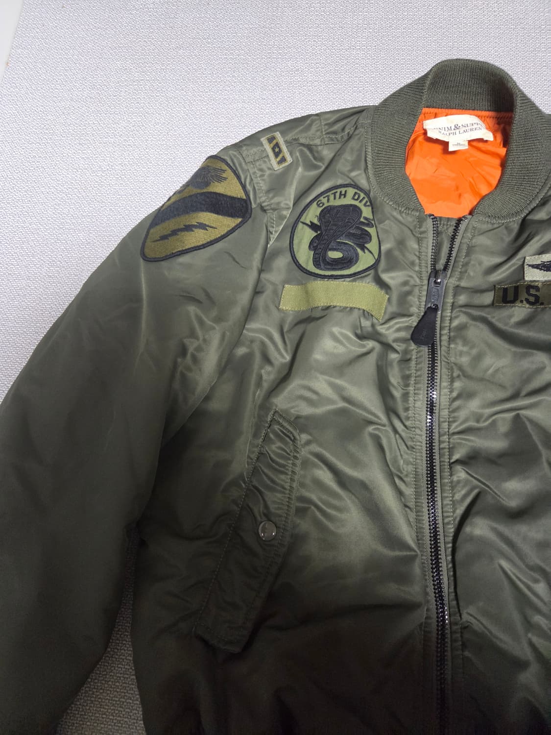 데님앤서플라이 폴로랄프로렌 항공 점퍼 팝니다 상품이미지2