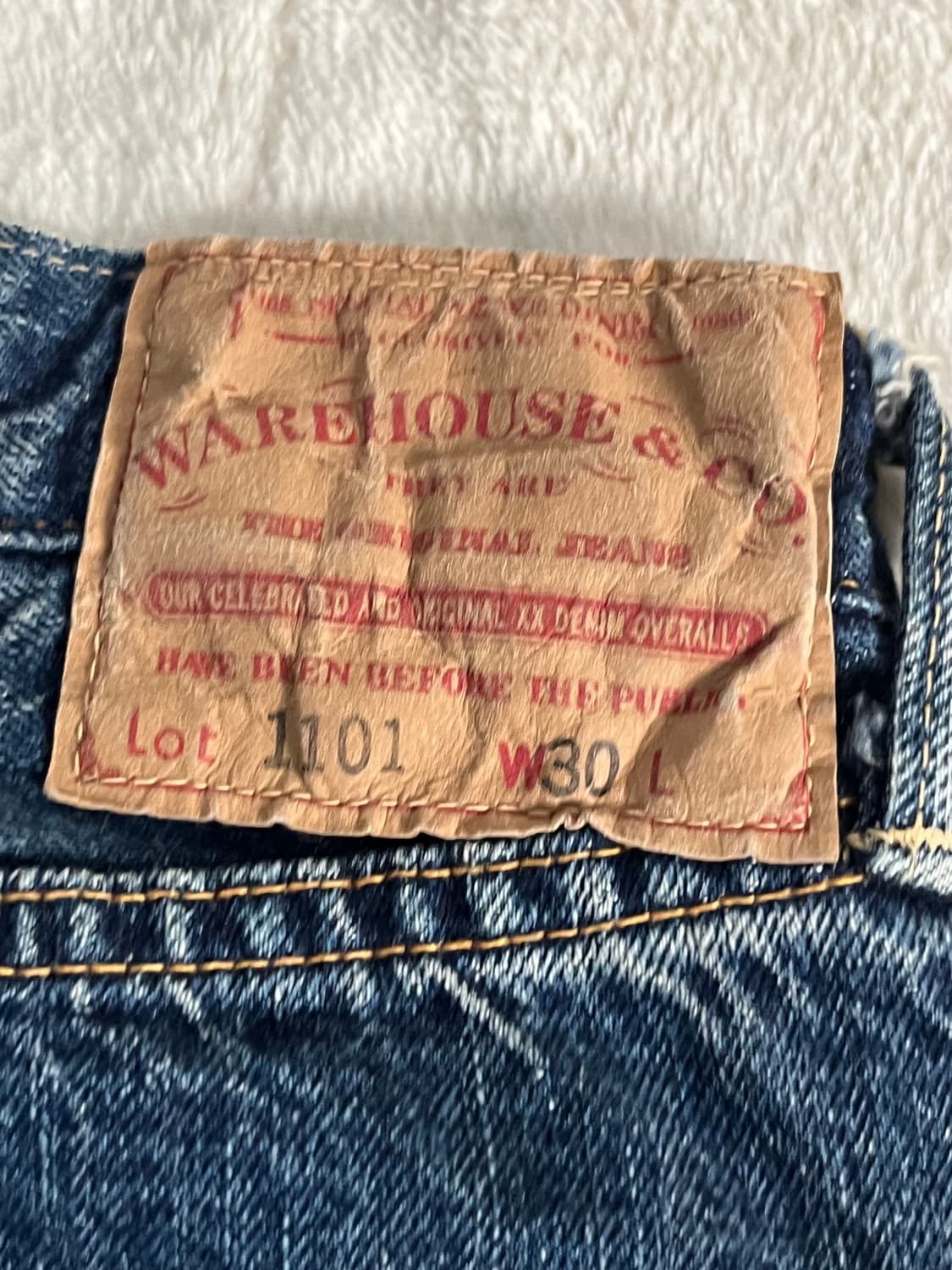 [30] 웨어하우스 1101 미디엄 인디고 상품이미지3