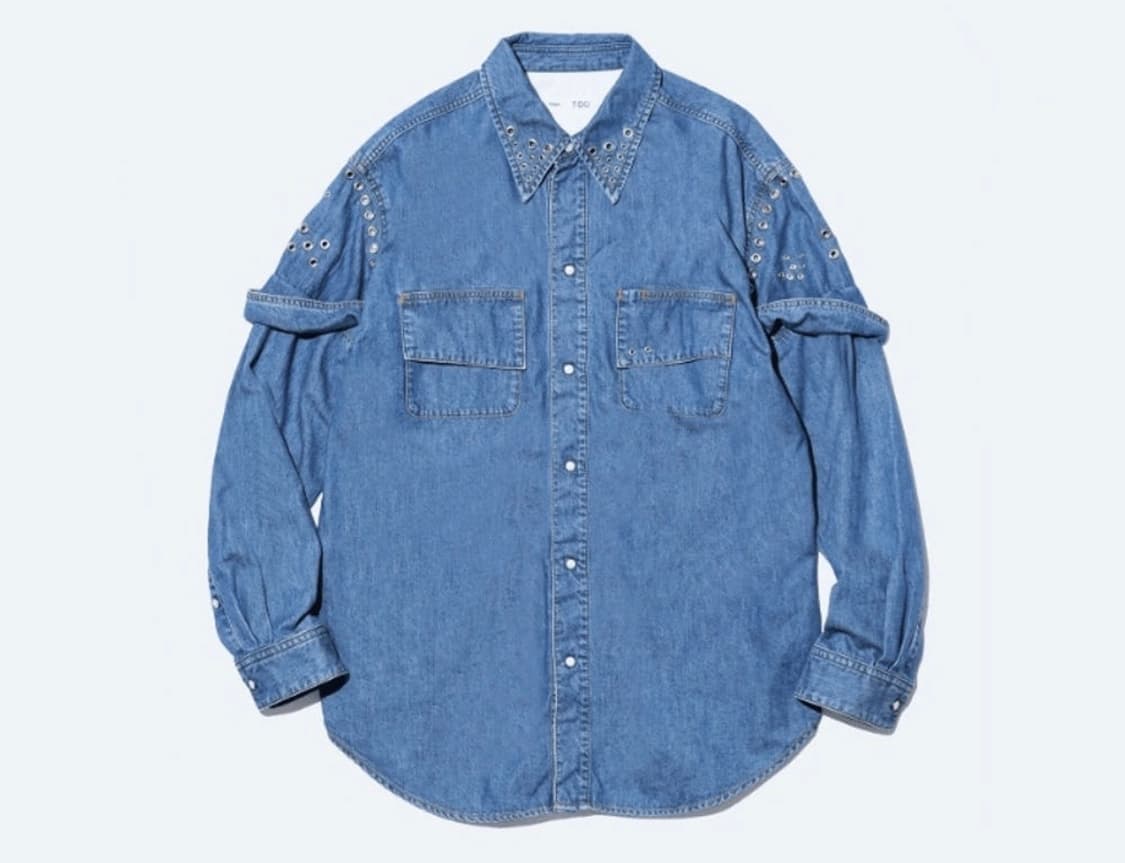 [L] TOGA PULLA 토가풀라 데님 셔츠 상품이미지1