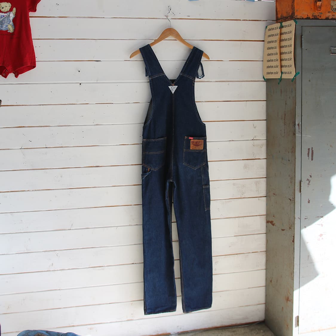 BIG JOHN 데님 오버롤 팬츠 (여성용) 상품이미지3