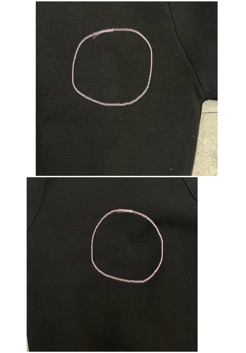 론트 코튼 가디건 블랙 L  #csz3669 상품이미지6