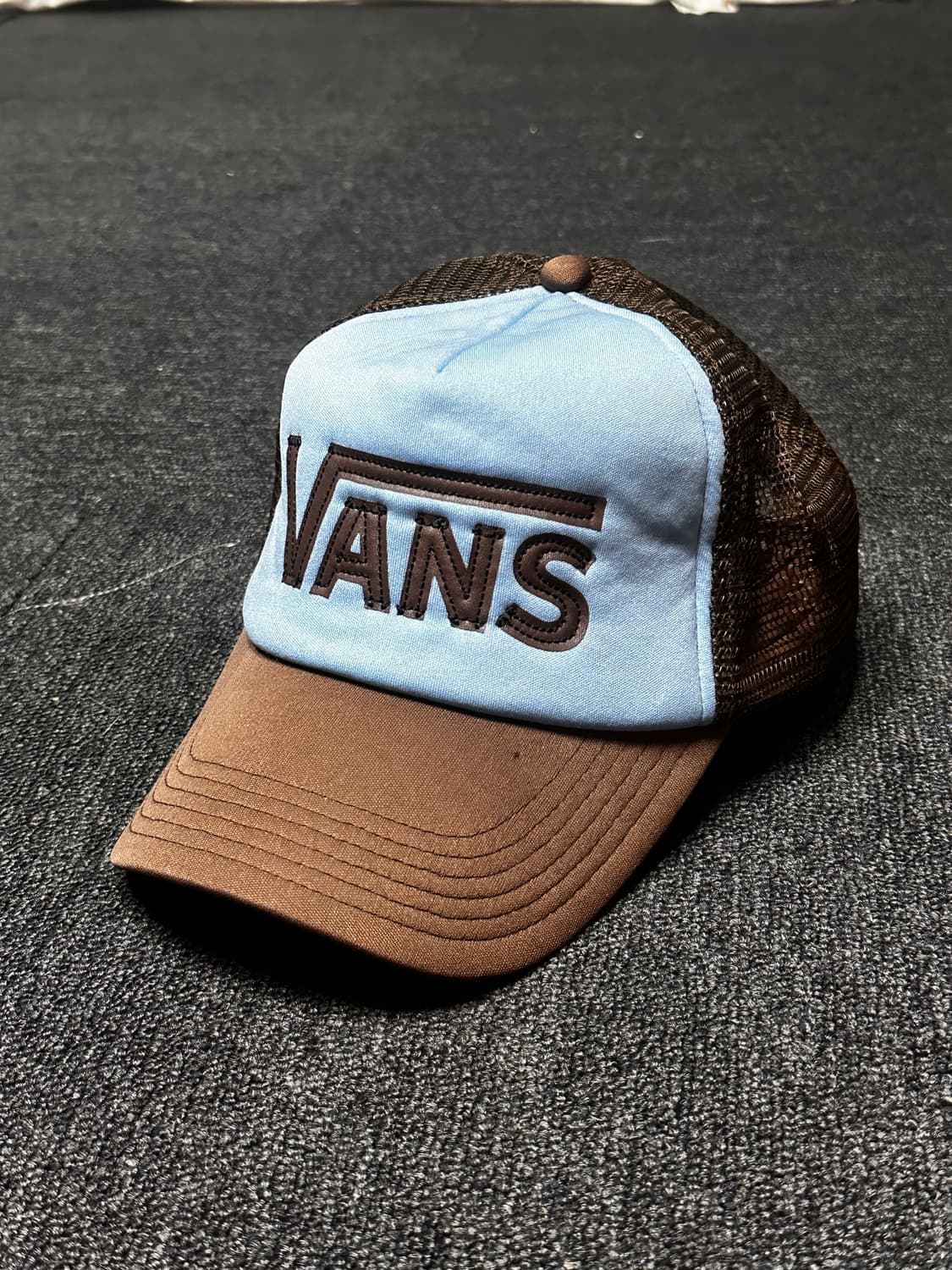 Old vans 반스 올드스쿨 블루 브라운 메쉬캡 상품이미지2