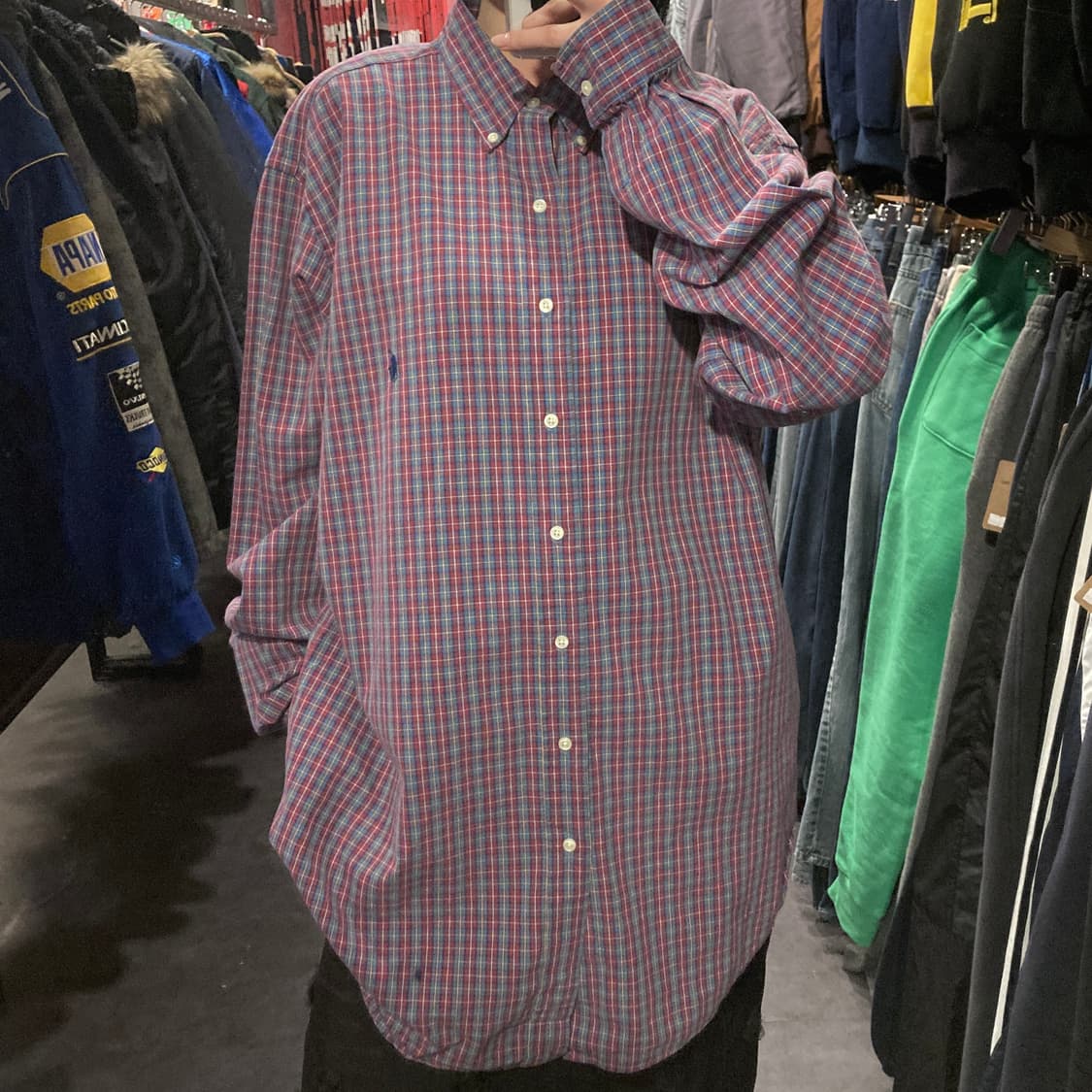 [IM] 폴로 랄프로렌 체크 셔츠 상품이미지1