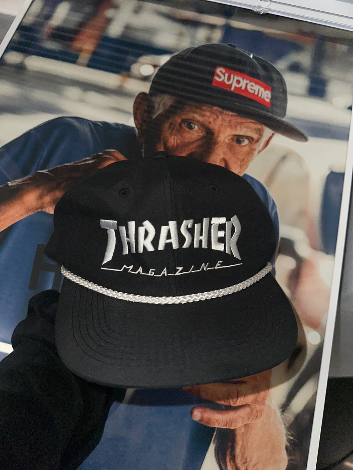 트레셔 Thrasher 로프 트러커 캡 상품이미지3