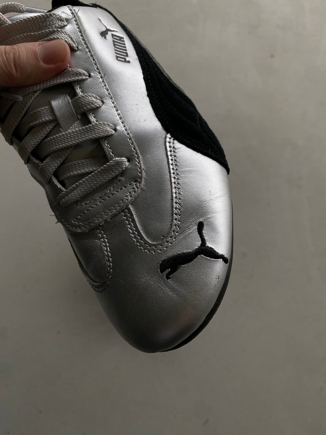 푸마 스피드캣 메탈릭 실버 상품이미지5