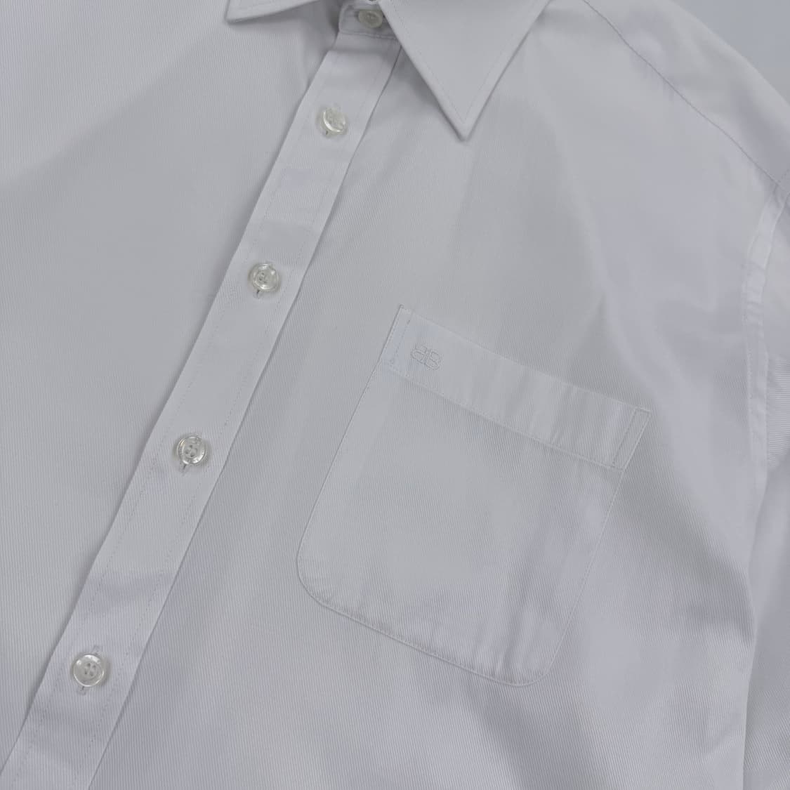 발렌시아가 자수로고 화이트 셔츠 상품이미지6