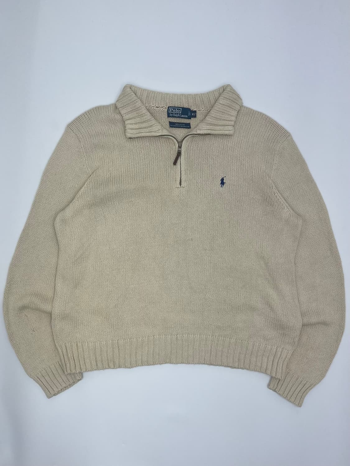 폴로 랄프로렌 니트 반집업 상품이미지1